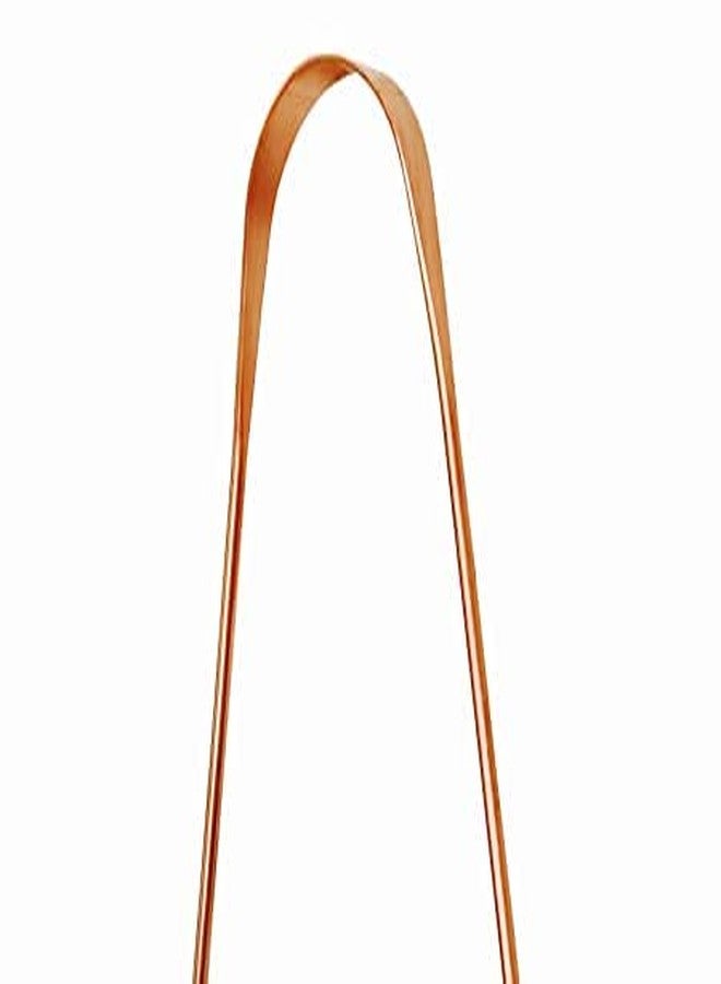 SVShoperzone Pure Copper Tongue Cleaner Anti bacterial Ayurveda Holy or Scraper Cleaner/Scapper Antimicrobial Ayurvedic, Antibacterial Hygiene scrapper Oral Tongue Scrapper for Men and Women (1) - Image 3